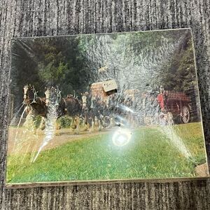 Great American Puzzle Anheuser Busch Clydesdales Jigsaw Puzzle 550 Pc New Sealed